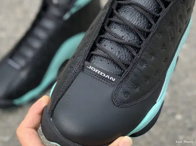 Kick Theory 414571-030 Black 13 Air Island Jordan Green Retro 0615